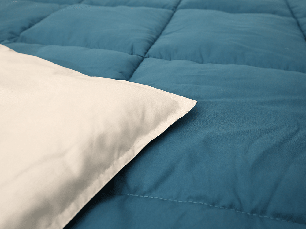 Kołdra poliestrowa podwójna podwójna kolor