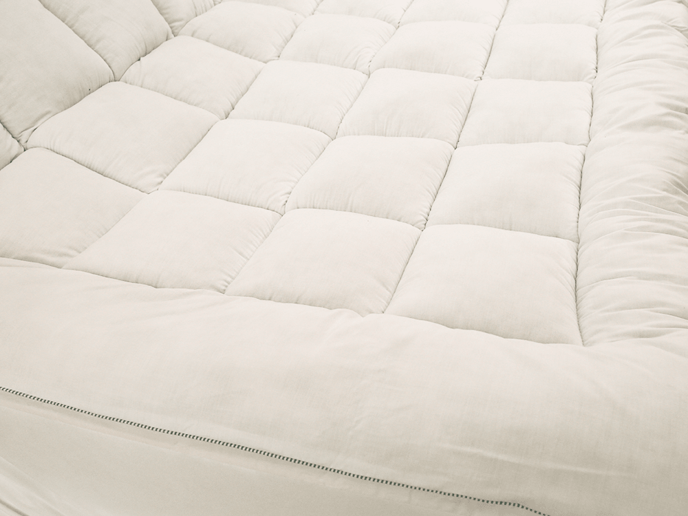 Extra gęste wygodne obrońca materaca poliestrowego